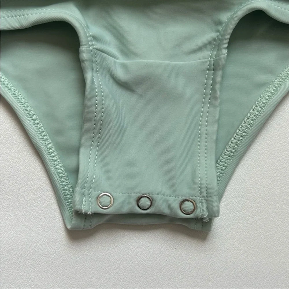 NWT Kate Quinn UPF 50+ Baby Swimsuit Blue One Piece 3-6M 6-9M 12-18M